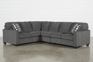 Turdur 3 Piece Sectional W/Raf Loveseat | Living Spaces