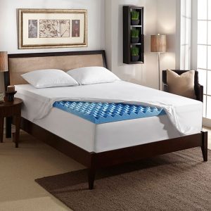 3-inch Gel Mattress Topper with Air Channels | Sleep Innovations