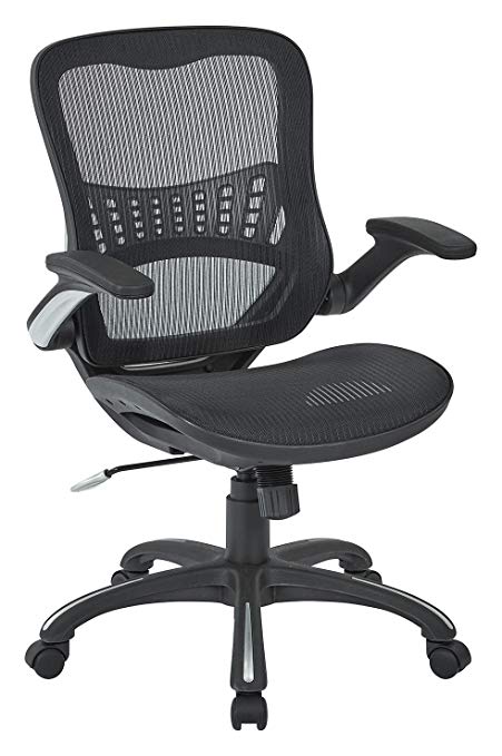 Amazon.com: Office Star Mesh Back & Seat, 2-to-1 Synchro & Lumbar
