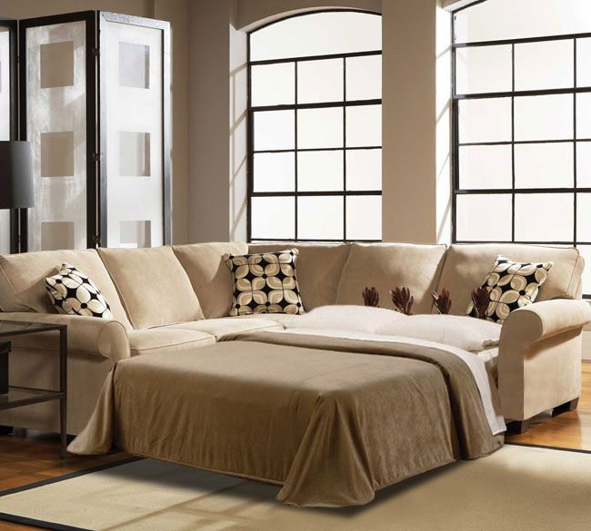 Ethan Full Sleeper Sectional | Broyhill | Naples | Rooms home decor