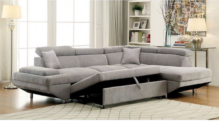 Foreman Sectional W/ Pull Out Sleeper | Northmeadow Remodel Ideas