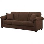 Amazon.com: Montero Microfiber Convert-A-Couch Sofa Bed, Dark Brown