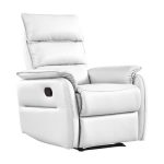 Shop Whiteline Modern Living's, Allen Recliner Armchair, with White