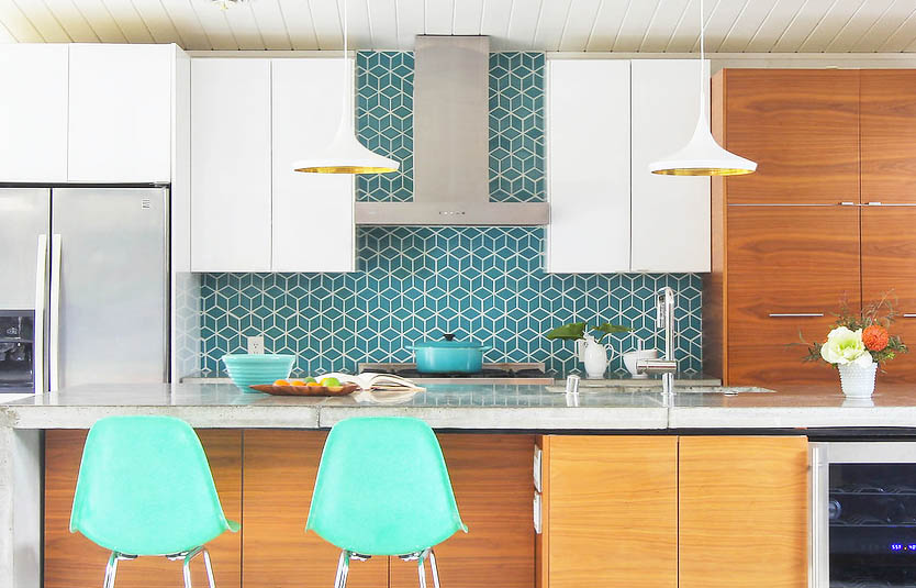 Kitchen Backsplash Ideas u2014 Mid Century Modern Interior Designer