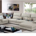 LDM1803A Modern simple style living room furniture sectional sofa
