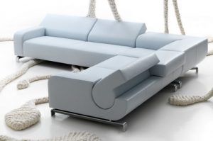 Modern Comfortable Flat Sofas Design with Flexible Backrest, by