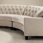 Riemann Curved Tufted Sectional - Sofas And Loveseats - Living Room