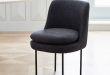Modern Curved Upholstered Dining Chair | west elm