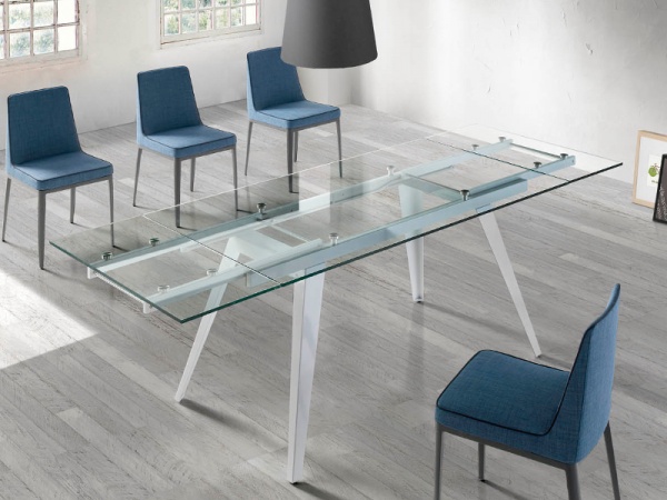 Glass Dining Room Sets Modern Table Set Throughout Contemporary