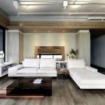 The interior design of modern apartment in an urban style | Interior