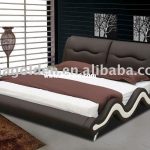 Golden furniture modern king size bed,modern king size leather bed