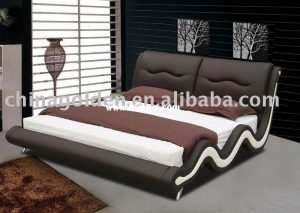Golden furniture modern king size bed,modern king size leather bed