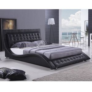 Dublin Modern King Size Black Platform Bed | Overstock.com | Bedroom