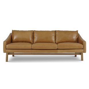 Modern Leather Sofas + Couches | AllModern