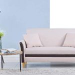 Amazon.com: Divano Roma Furniture Modern 2 Tone Small Space Linen