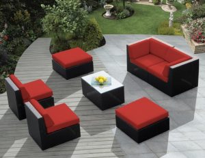 Exterior Design: Modern Patio Design With Cool Ohana Patio Furniture