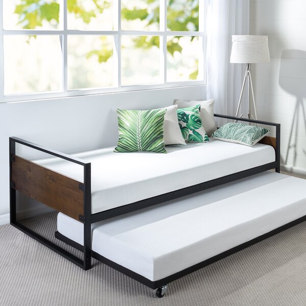 Modern & Contemporary Modern Contemporary Trundle Bed | AllModern