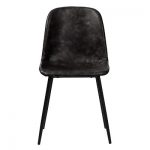 Max Modern Upholstered Faux Leather Dining Chair (Set Of 2) - Aeon