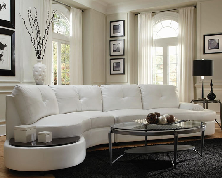 Modern and Contemporary White Sofa Designs Living Room Furniture