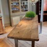 Large 18th Cent French Oak Dining Table with great Thick Top - Furniture