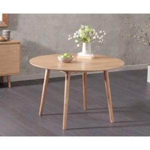 Round Oak Table | Wayfair.co.uk