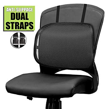 The need for the office chair back
support