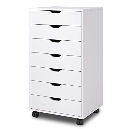 Amazon.com: DEVAISE 7-Drawer Mobile Cabinet for Office & Closet in
