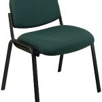 Office Reception Chairs - Armless Fabric Reception Chair [EX31]