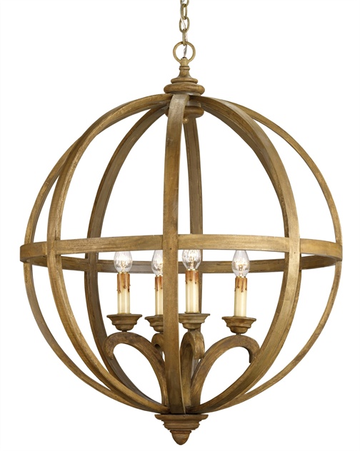 Axel Orb Chandelier Large - Cottage & Bungalow