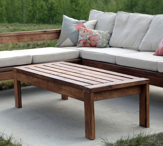 Ana White | 2x4 Outdoor Coffee Table - DIY Projects