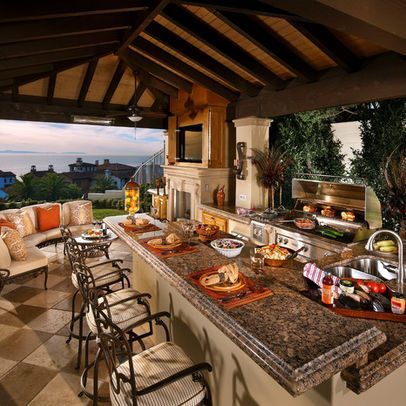 30 Fascinating Outdoor Kitchens | Back Yard ideas & Decorations