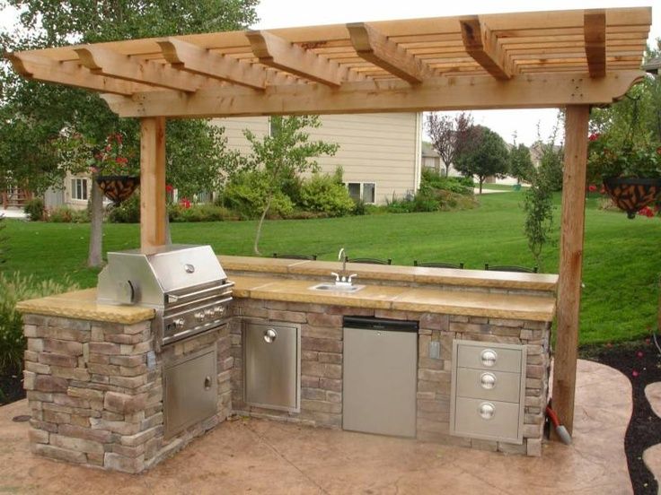 Small Outdoor Kitchen | Outdoor kitchens | Backyard Kitchen