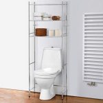 Amazon.com: Tatkraft Roomy Over Toilet Storage Shelves Space Saver