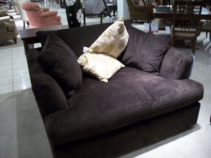 Big comfy oversized armchair where you can snuggle up with a good