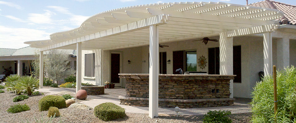 Partial Shade Patio Covers | Booth Built Patio Products