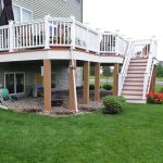 Deck vs Patio | Steps Down From House To Patio | Axel Landscape