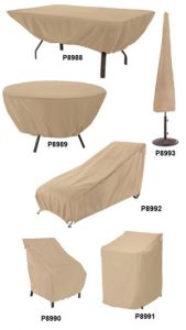 Furniture Covers - Heavy Weight Fabric Protects From Harsh Weather