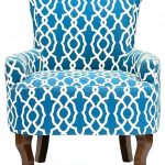 Blue Print Accent Chair Patterned Club Chair Chairs Patterned