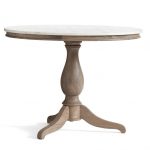 Alexandra Marble Pedestal Dining Table | Pottery Barn