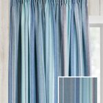 Ready Made Pencil Pleat Curtains In Azure - Natural Curtain Company