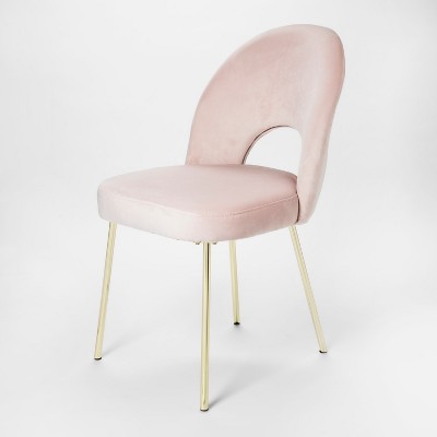 Velour Accent Chair - Pink - Project 62™ : Target