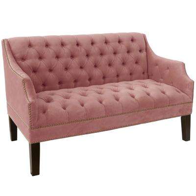 Pink - Loveseat - Sofas & Loveseats - Living Room Furniture - The