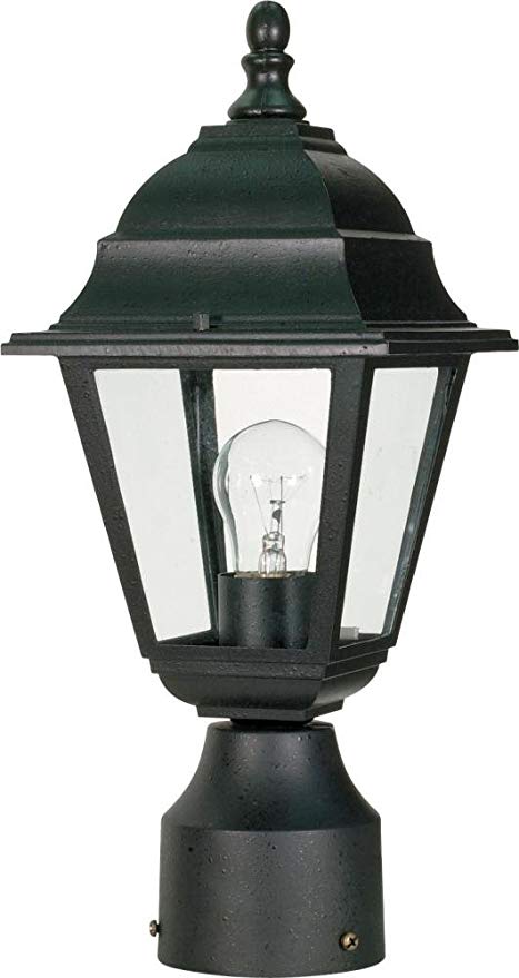 Amazon.com : Nuvo Lighting 60/548 One Light Lantern Post Mount