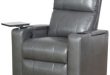 SUNDAY THEORY Thomas Leather Power Recliner, Quick Ship - Furniture