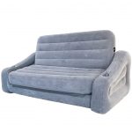 Intex Inflatable 2-In-1 Pull-Out Sofa Couch and Queen Air Mattress