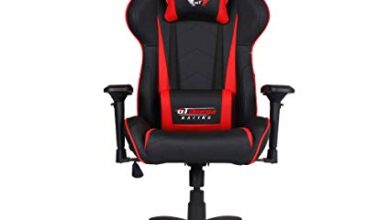 Amazon.com: GT Omega PRO Racing Gaming Chair with Ergonomic Lumbar