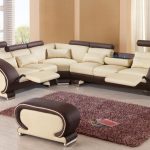 2015 designer modern top graded cow Recliner leather sofa set Living