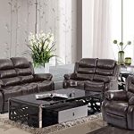 Amazon.com: BestMassage Living Room Sofa Set Recliner Sofa Reclining