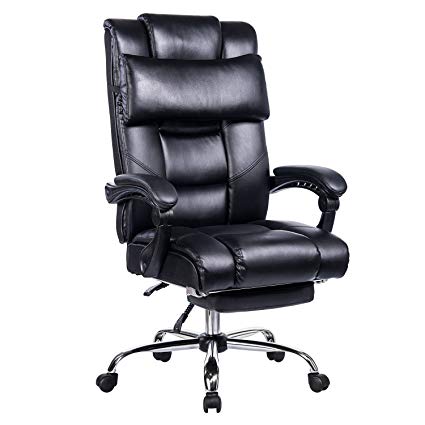 Amazon.com : VANBOW Reclining Office Chair - High Back Bonded