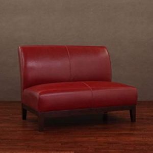 Amazon.com: Burnt Red Leather Loveseat: Kitchen & Dining
